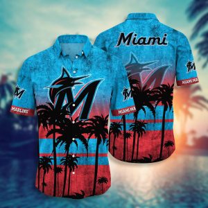 Miami Marlins Hawaii Shirt Je02