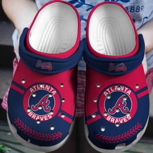 Atlanta Braves Crocs Kg28