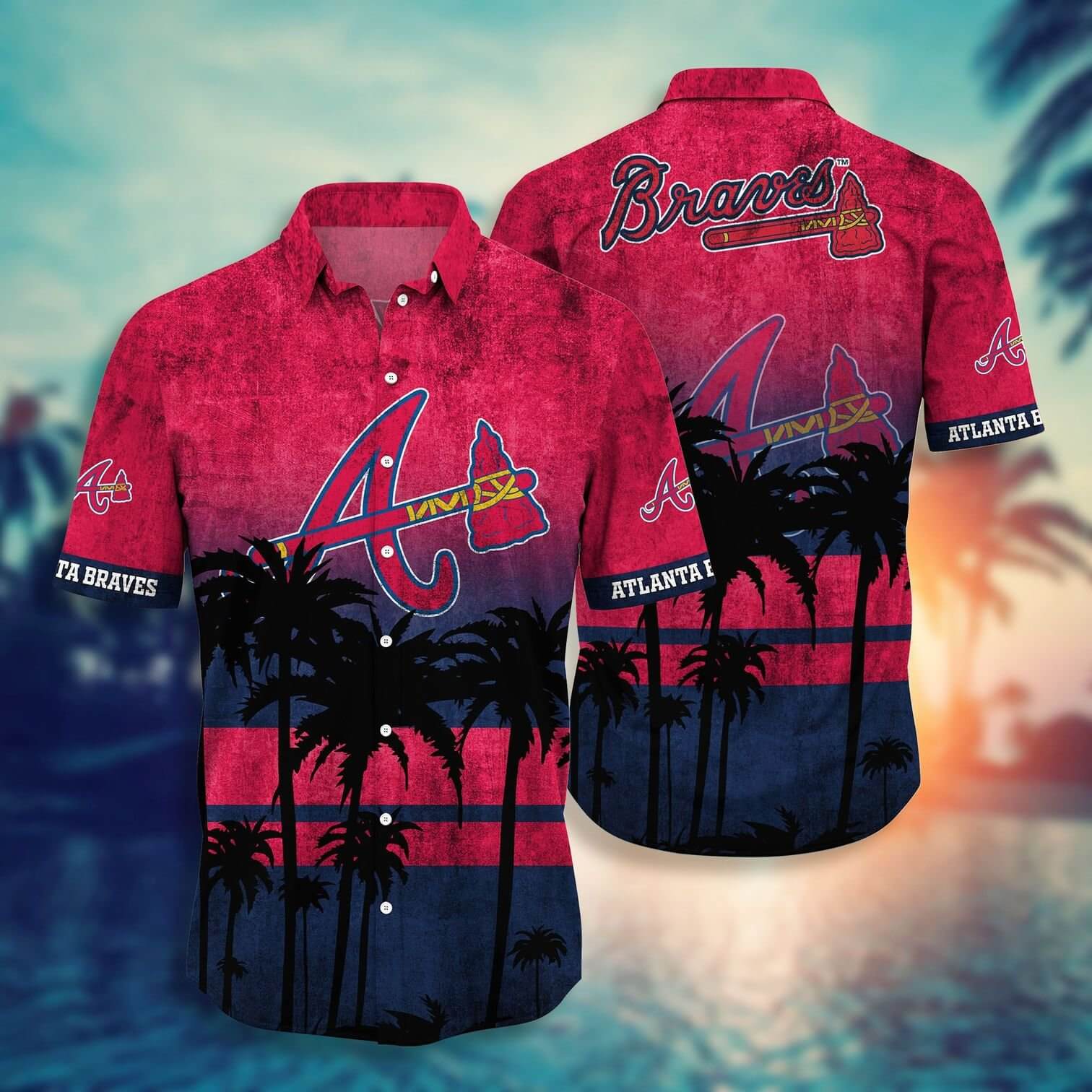 Atlanta Braves Hawaii Shirt Uu19