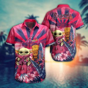 Atlanta Braves Hawaii Shirt Gq93