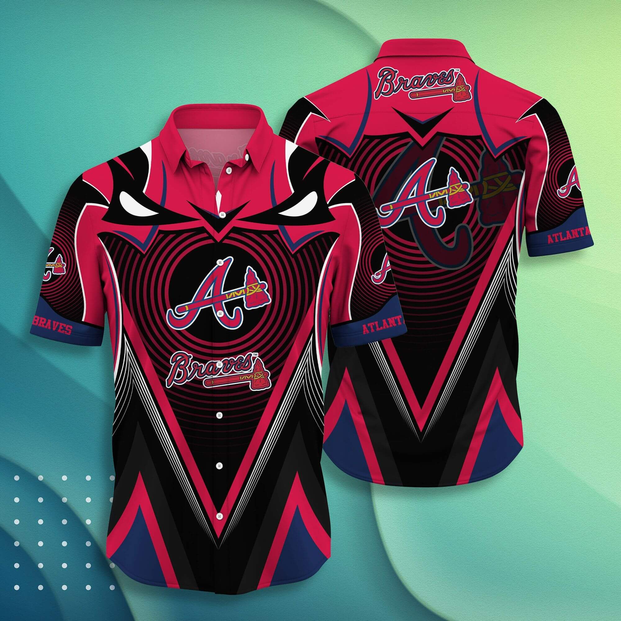 Atlanta Braves Hawaii Shirt Ue93