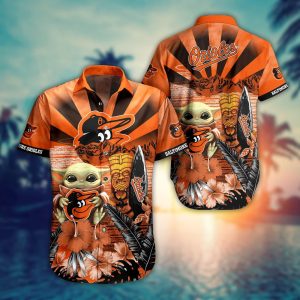 Baltimore Orioles Hawaii Shirt Gh38