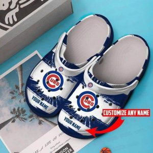Custom Your Name Chicago Cubs Crocs Gm32