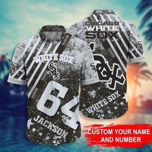 Custom Your Name Chicago White Sox Hawaii Shirt Gq26