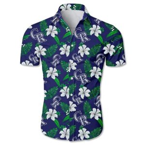 Colorado Rockies Hawaii Shirt Uh88