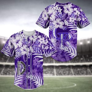 Colorado Rockies Baseball Jersey Zs38