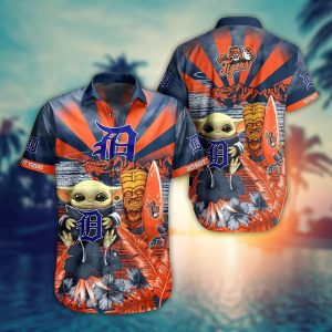 Detroit Tigers Hawaii Shirt Aj34