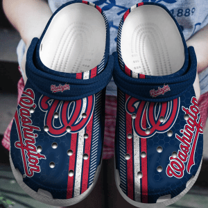 Washington Nationals Crocs Tq38