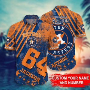 Custom Your Name Houston Astros Hawaii Shirt Uy27