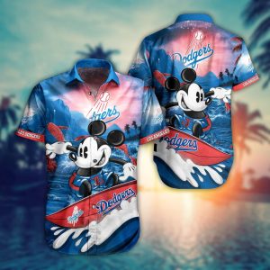 Los Angeles Dodgers Hawaii Shirt Ks33