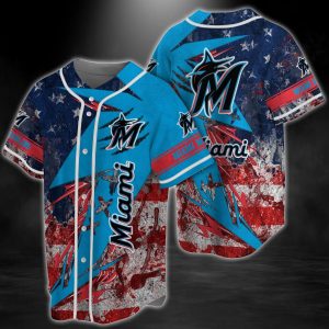 Miami Marlins Baseball Jersey Uj28