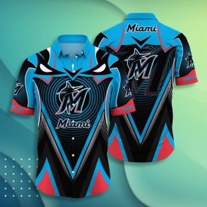 Miami Marlins Hawaii Shirt Ps93