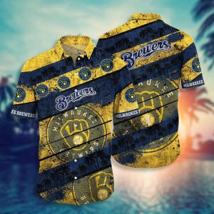 Milwaukee Brewers Hawaii Shirt Hh29