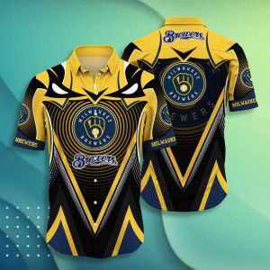 Milwaukee Brewers Hawaii Shirt Kw93