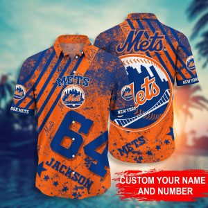Custom Your Name New York Mets Hawaii Shirt So48