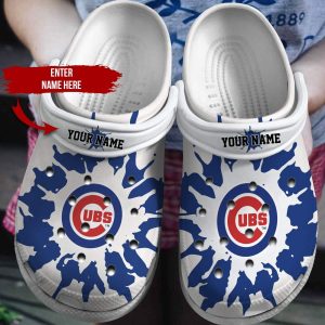 Custom Your Name Chicago Cubs Crocs Kg24