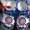 Custom Your Name Chicago Cubs Crocs Ln28