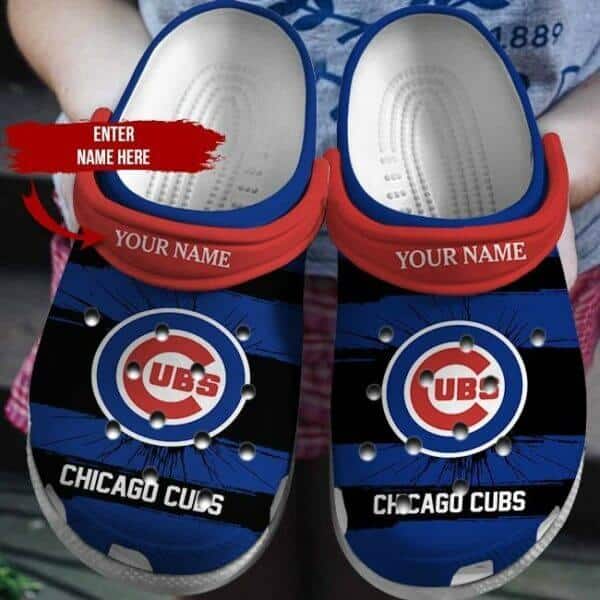 Custom Your Name Chicago Cubs Crocs Ls81