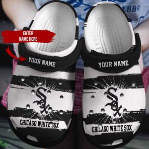 Custom Your Name Chicago White Sox Crocs Oq88