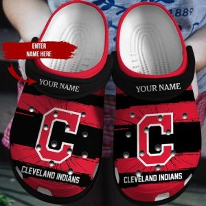 Custom Your Name Cleveland Guardians Crocs Ma67