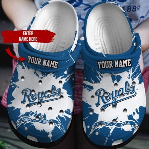 Custom Your Name Kansas City Royals Crocs Am38