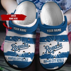 Custom Your Name Kansas City Royals Crocs Yn21