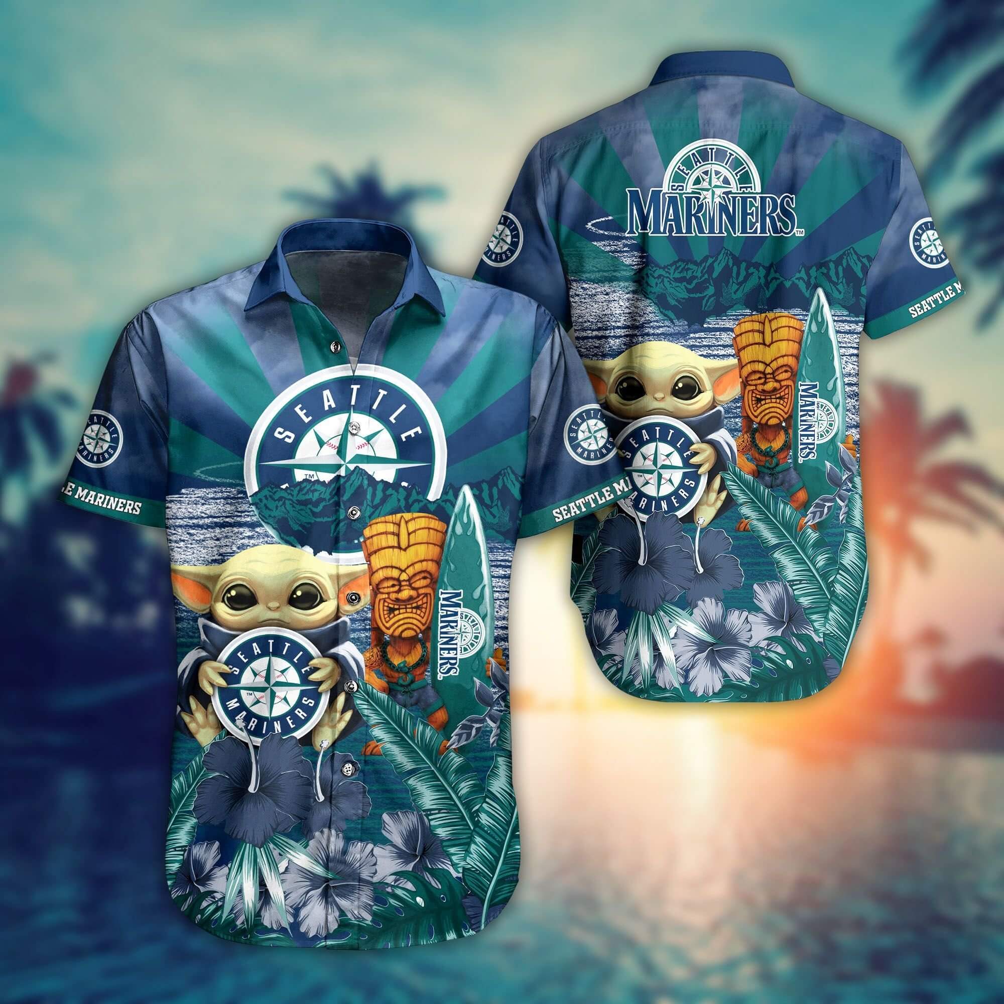 Seattle Mariners Hawaii Shirt Lx29