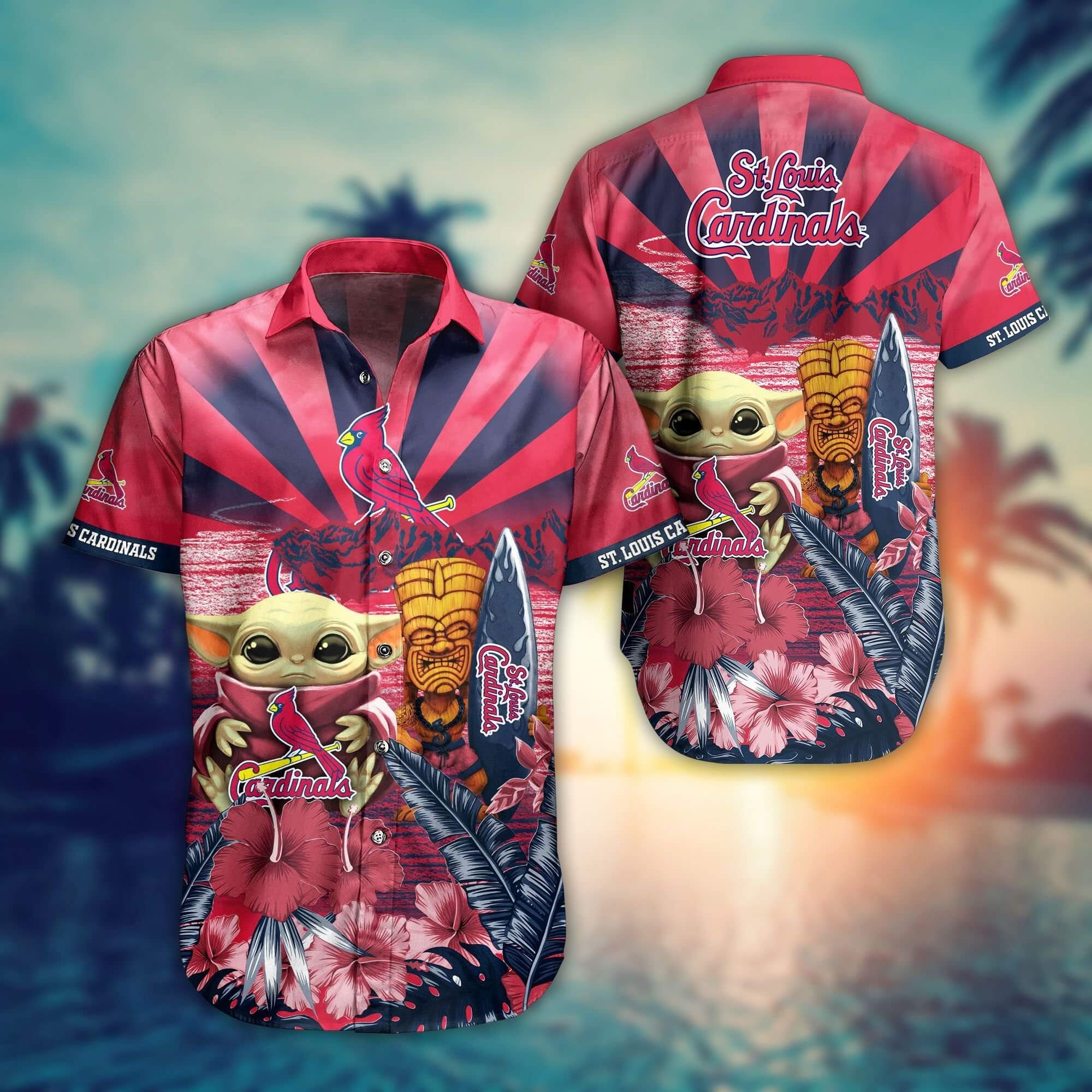 St. Louis Cardinals Hawaii Shirt Go30