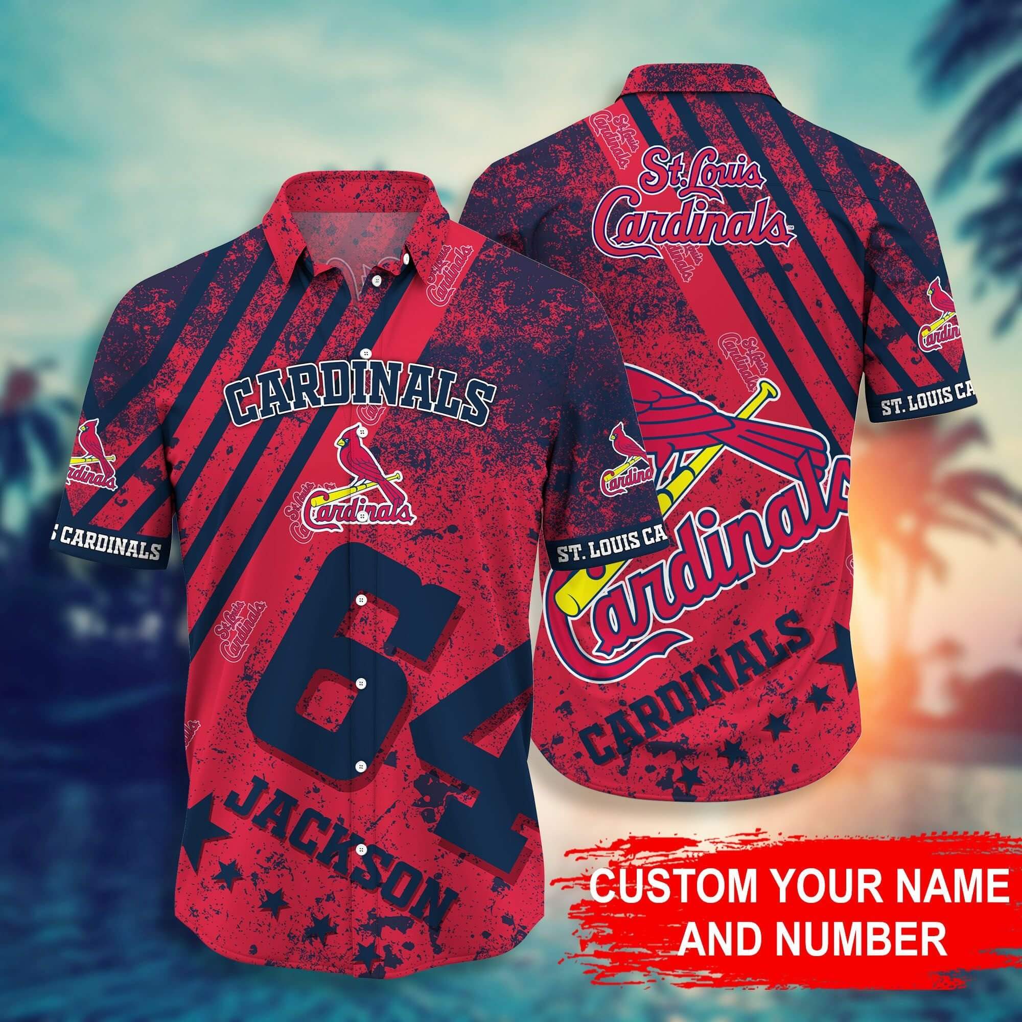 St. Louis Cardinals Hawaii Shirt Gb23