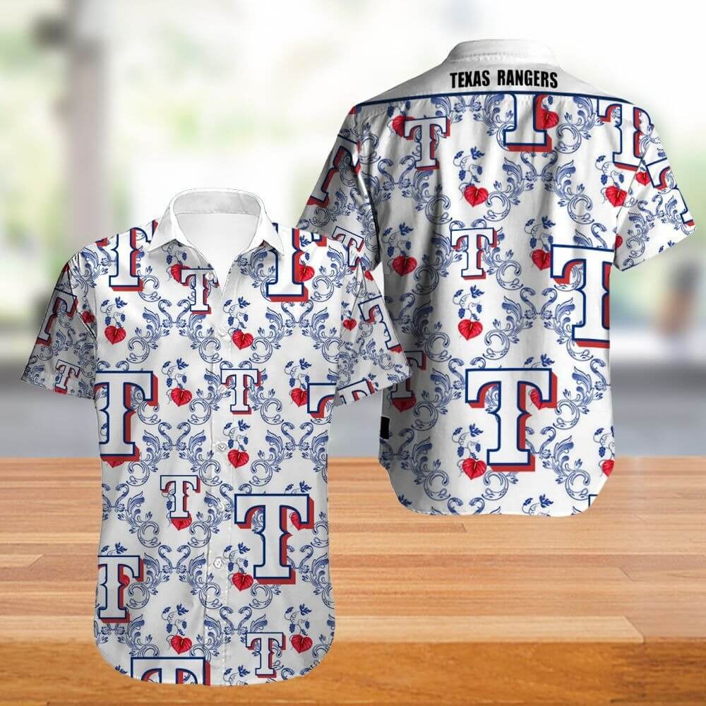 Texas Rangers Hawaii Shirt Uq62
