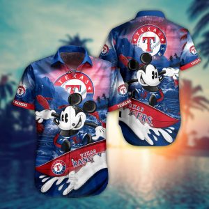 Texas Rangers Hawaii Shirt Gw84