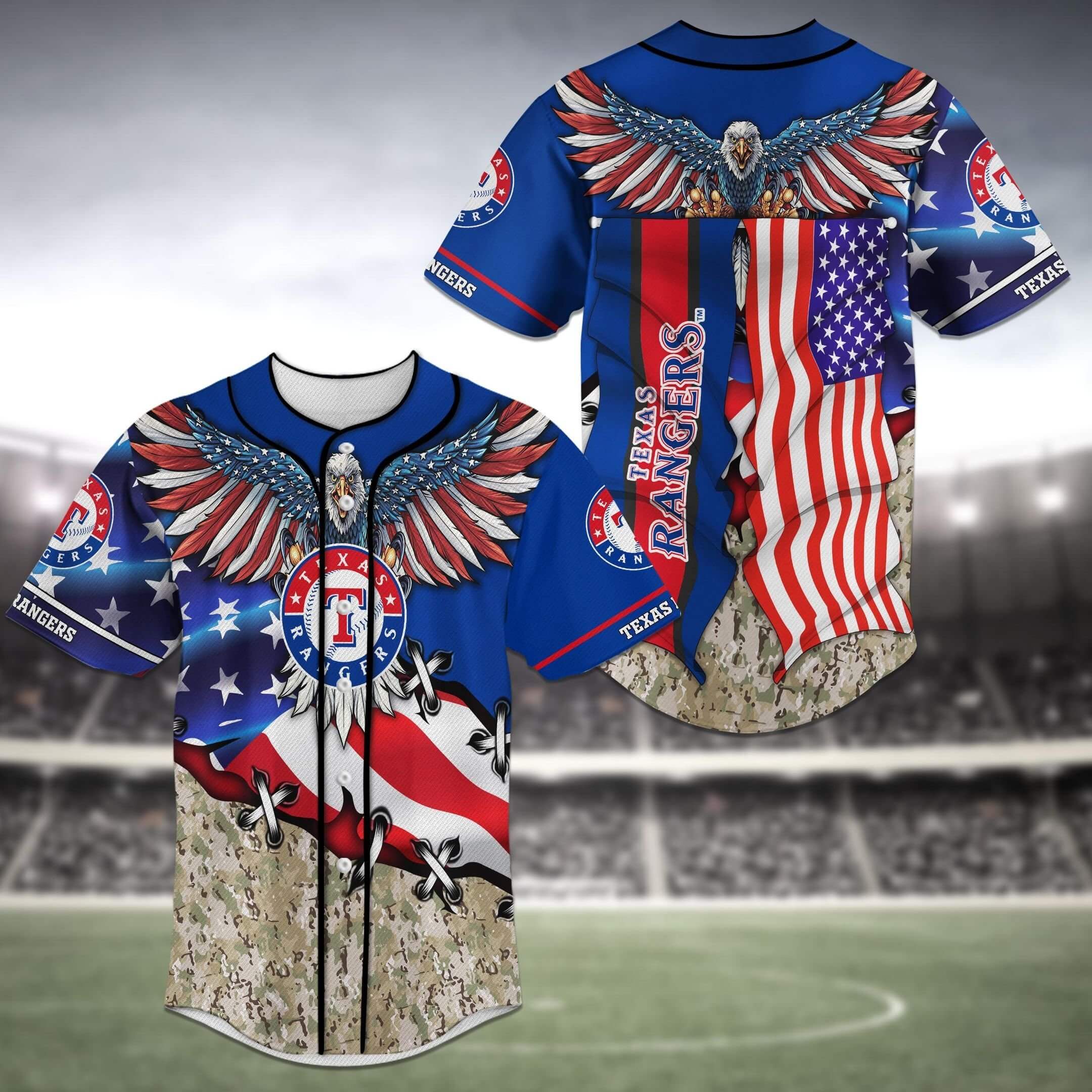 Texas Rangers Baseball Jersey La92