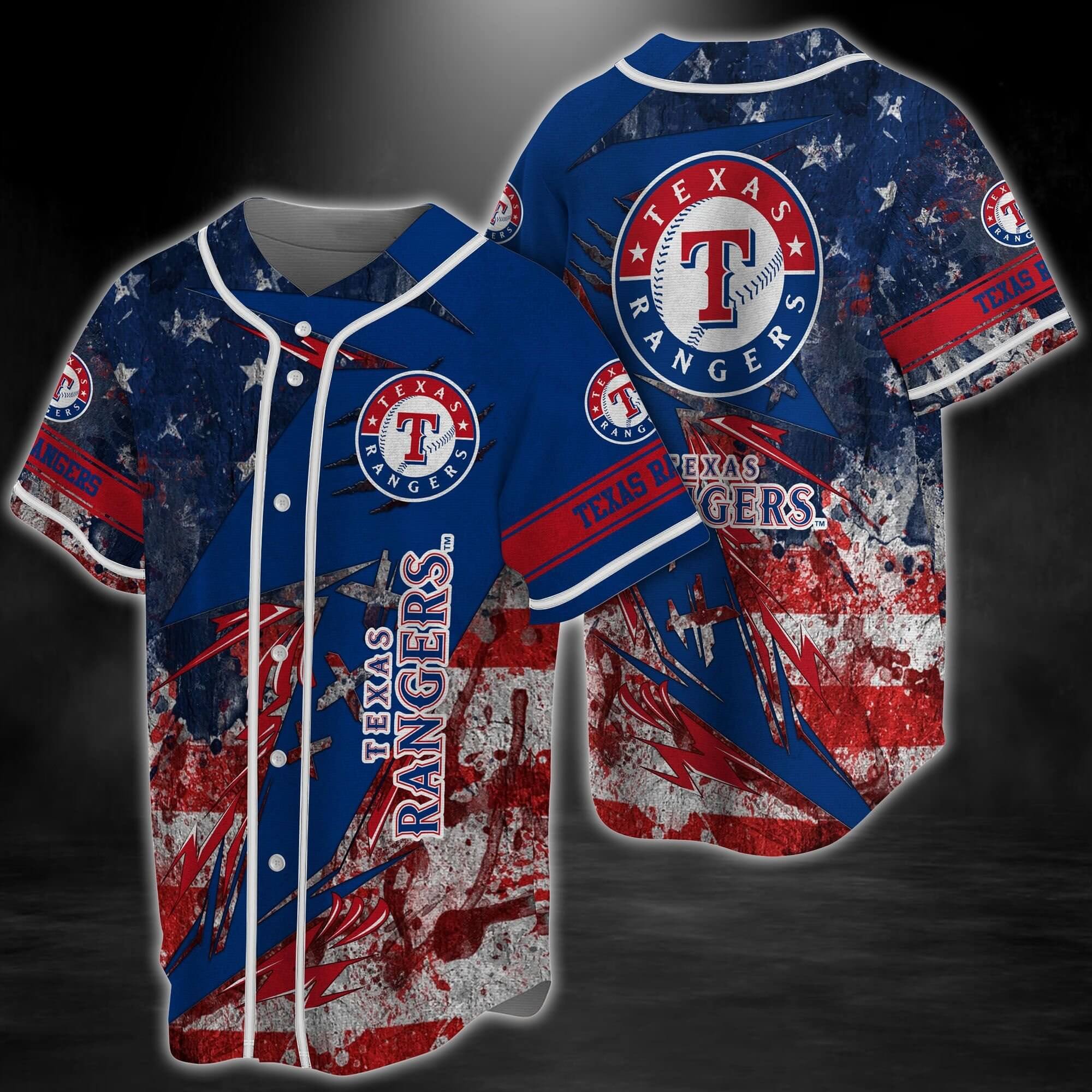 Texas Rangers Baseball Jersey Sj28
