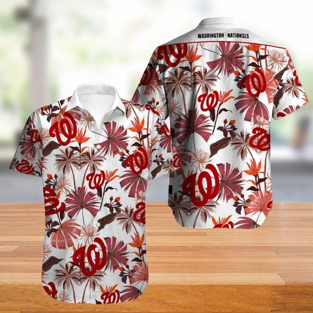 Washington Nationals Hawaii Shirt Ai38