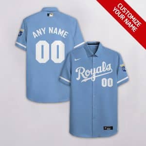 Custom Your Name Kansas City Royals Hawaii Shirt BJ99