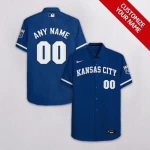 Custom Your Name Kansas City Royals Hawaii Shirt AB56