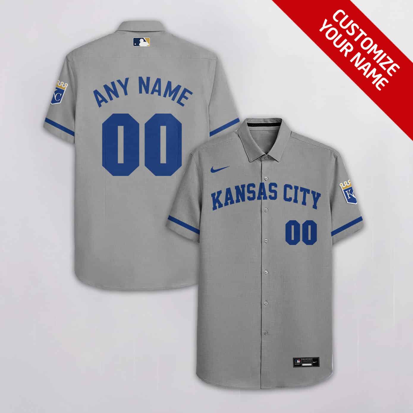 Custom Your Name Kansas City Royals Hawaii Shirt LV27