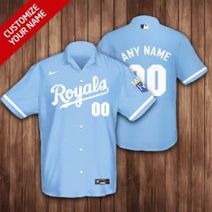 Custom Your Name Kansas City Royals Hawaii Shirt YE39