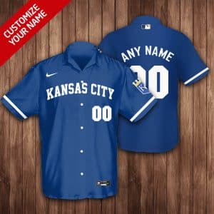 Custom Your Name Kansas City Royals Hawaii Shirt YW39