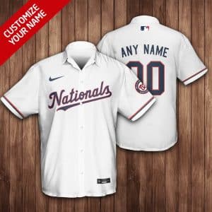 Custom Your Name Washington Nationals Hawaii Shirt DV31