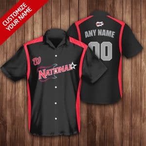 Custom Your Name Washington Nationals Hawaii Shirt DV83