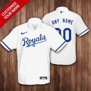 Custom Your Name Kansas City Royals Hawaii Shirt TI23