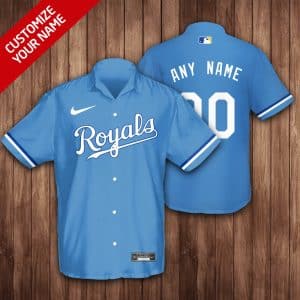 Custom Your Name Kansas City Royals Hawaii Shirt JD83