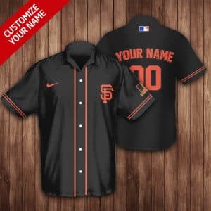 Custom Your Name San Francisco Giants Hawaii Shirt TK38