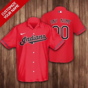 Custom Your Name Cleveland Guardians Hawaii Shirt YR39