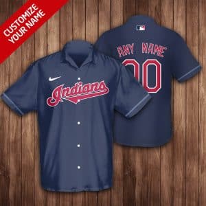 Custom Your Name Cleveland Guardians Hawaii Shirt