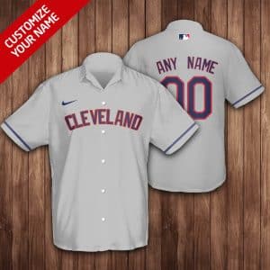 Custom Your Name Cleveland Guardians Hawaii Shirt LW28