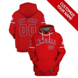 Clothes Custom Your Name Los Angeles Angels Full Size (Youth & Adult) RK77