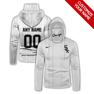 Custom Your Name Chicago White Sox Hoodie Mask HK38