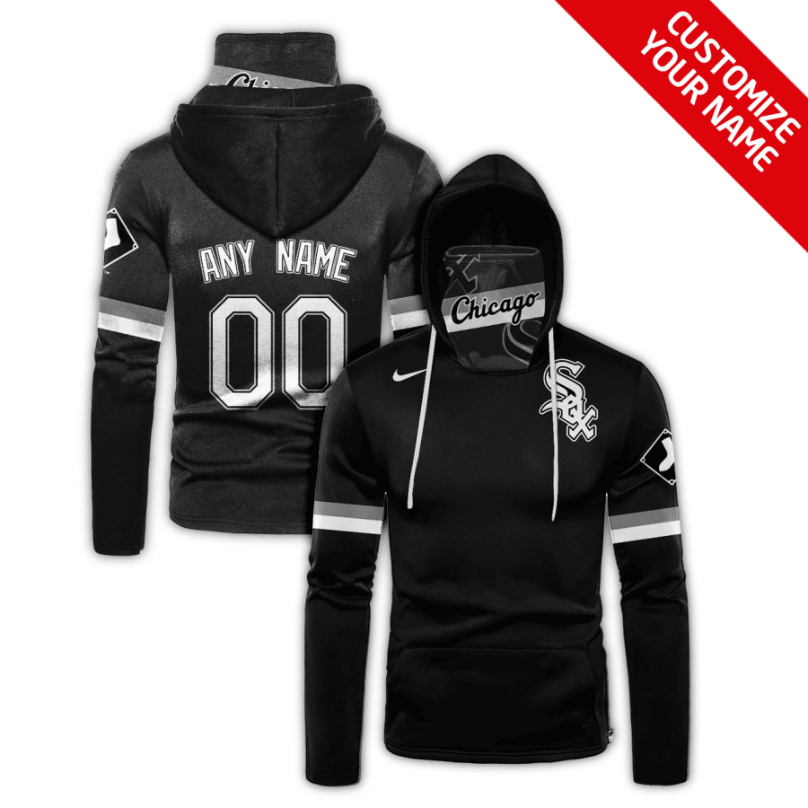 Custom Your Name Chicago White Sox Hoodie Mask IN13